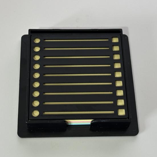 Держатель для липких заметок с трафаретом, пластиковый диспенсер для заметок, самоклеящиеся блокноты-органайзеры с шаблоном для рисования линий для офиса и дома