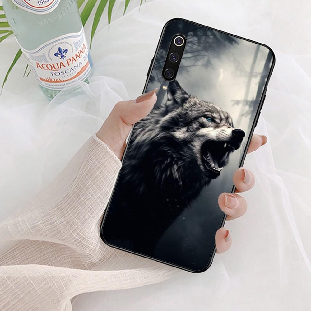 Чехол для телефона Животное Волк Воет для Xiaomi Mi 5X 8 9 10 11 12 Lite Pro 10T PocoX3pro PocoM3 Note 10 Pro Lite