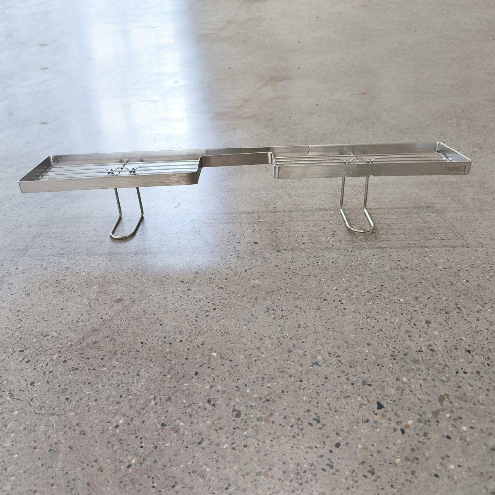 Anti Slip Sink Storage Rack Hollow Out Faucet Sink Drying Shelf Water Drainage Holder Household