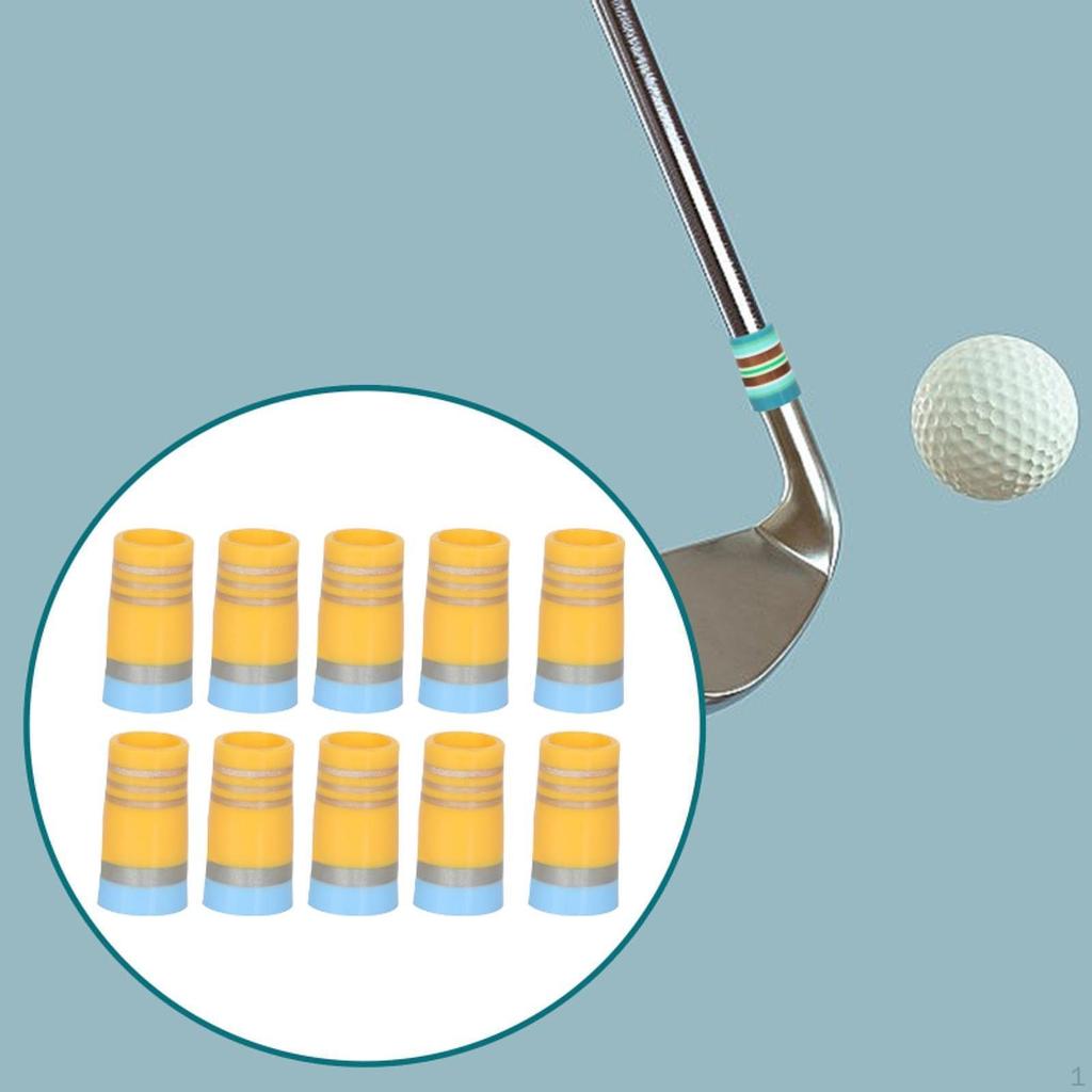 10 наконечников для клюшек для гольфа для клина с коническим наконечником, размер .370, запасные части