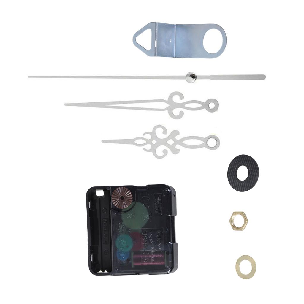 Бесшумные часовые механизмы, работающие от батарейки, часовой механизм со старинными стрелками для ремонта настенных часов