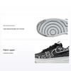 Air Force 1 Flyknit NN Ткань Перерабатываемые Легкие Классические Прочные Низкие Детские Кроссовки Черные Белые Детские Кроссовки DM1060-001