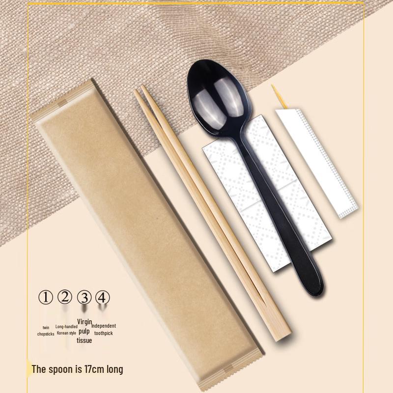 COFLYEE Disposable Takeout Tableware Set