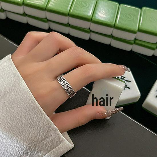 925 Silver-Plated Irregular Plain Ring for Women - Korean Simple & Trendy Design, Non-Fading