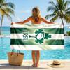 Ireland Rugby Fashion Beach Towel Portable Soft Quick Dry Towel For Swimming Camping Holiday Use