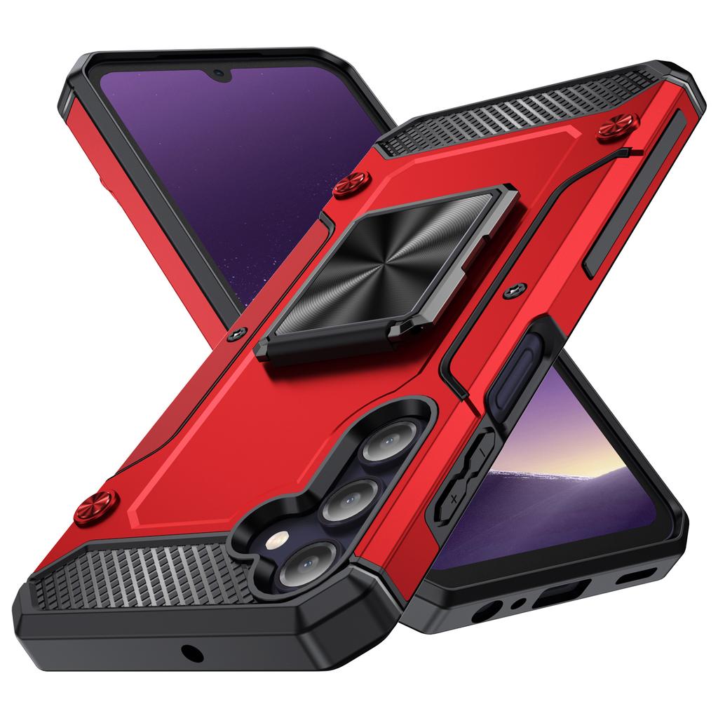 For Samsung Galaxy A05s 4G Kickstand Case Anti-Scratch PC+TPU Phone Cover