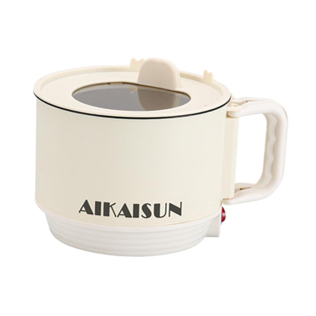 Электрический хот-пот бытовая антипригарная портативная электрическая плита 1,5 л сковорода для овсянки клецки суп рамен яйца