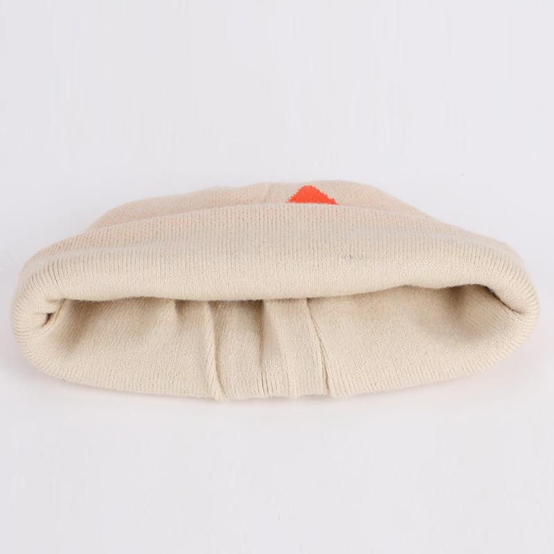 Письмо Вязаная Шерстяная Шапка Зимняя Уличная Велосипедная Альпинистская Теплая Шапка-Пуловер для Женщин