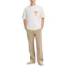 Hugo Mens Orange Crew Neck Regular T-Shirt
