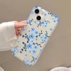 Soft TPU Matte Phone Case for iPhone 15 Pro Max 11 13 14 Plus 12 Mini 13promax 14promax 15promax Transparent Flower Fundas Cover