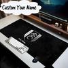 Custom Name Mouse pad Fulham Football Crest Mouse Pad Desk Mat, Non-Slip Rubber Backer Pad For Computer Notebook Gaming Mouse Pad Birthday Gift