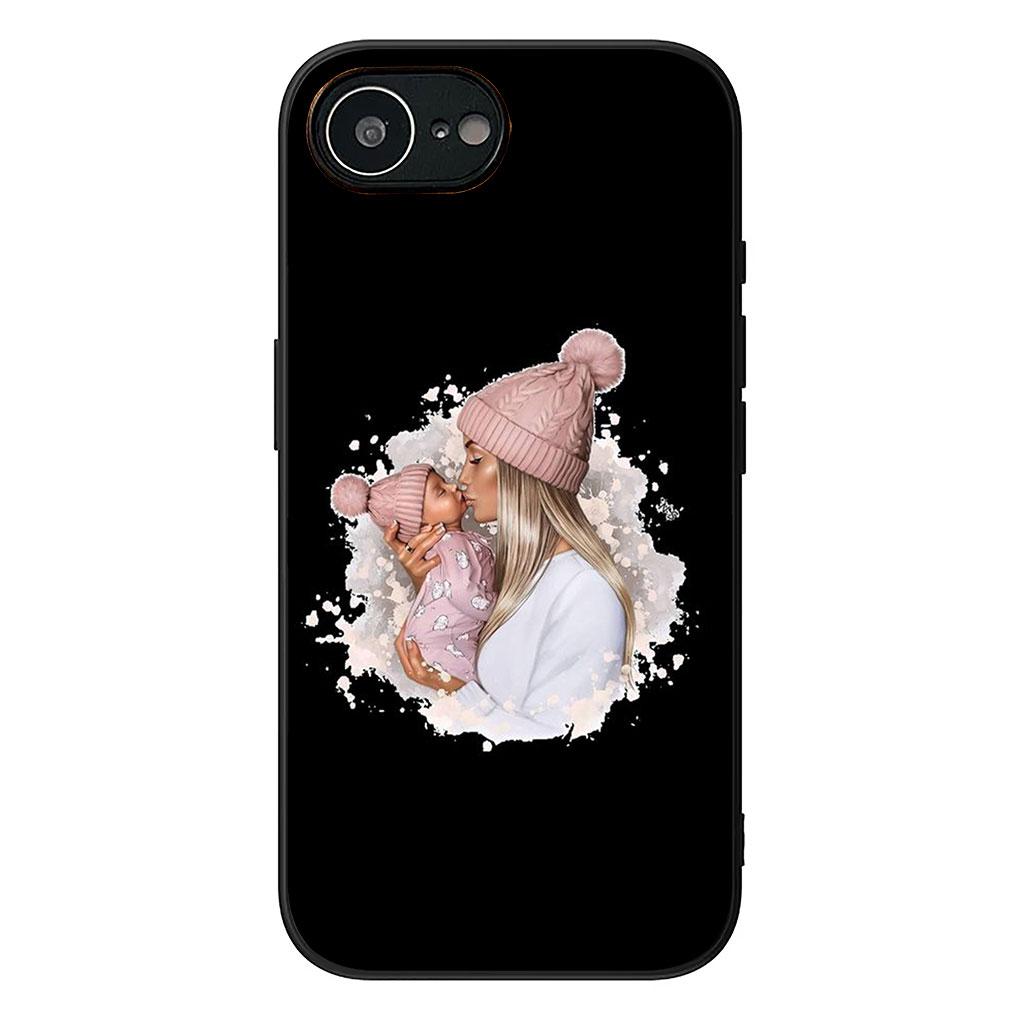 Phone Cover for Samsung Galaxy S25 S24 S23 FE Plus Ultra S7 Edge A16 A15 5G s25+ Casing Case Family Boy Woman Baby Girl Mom