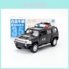 Модель полицейской машины Hummer H3 из сплава с инерционным механизмом для детской коллекции