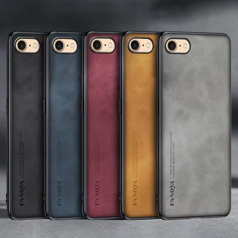 Роскошный чехол из овчины для iPhone 5 5s Se 2016 2020 2022 6 7 8 Plus, мужской деловой чехол на заднюю панель для Apple iPhone5 S 6s