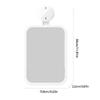 Easy Installion Designs Suction Cup Mirror Portable Accessory Convenient for Bathroom and Shower Without Fog Designs
