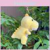 Charming Mini Dinosaur Plush Doll Cute Keychain Accessory In Soft Short Plush Material