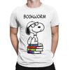 Unisex Unisexs Snoopy Be Happy T Shirts Pure Cotton Clothes Awesome Short Sleeve Round Neck Tee Shirt Summer Tshirts