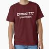 Chmod 777 Your Mom Funny Linux Sys Admin Engineer Humor Gift Tshirt for Developer Software Programmer Large Size Tops S4XL