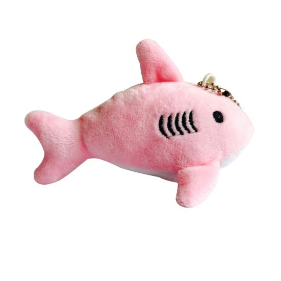 12 см милый плюшевый брелок с набивной подвесной куклой в виде сумки с подвеской в ​​виде акулы
