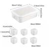 Sealed Refrigerator Storage Box Divided Frozen Soup Box Crisper Seasoning Storage Jar  Rice