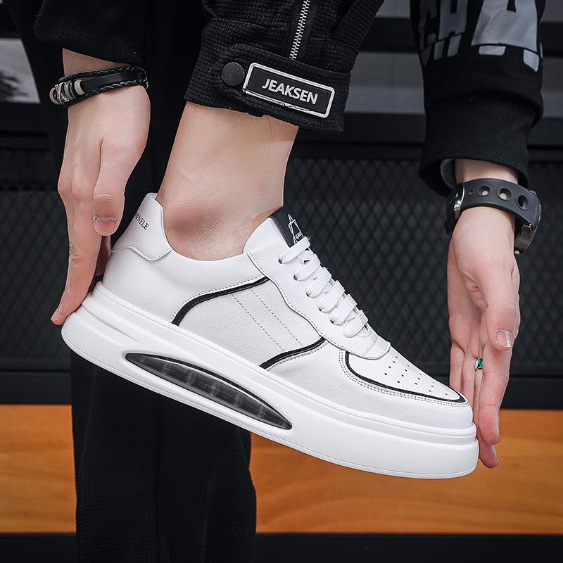 Мужская обувь лето чувство старшинства 2024 кеды дышащие белые туфли модный тренд молодежь Вэньчжоу Douyin