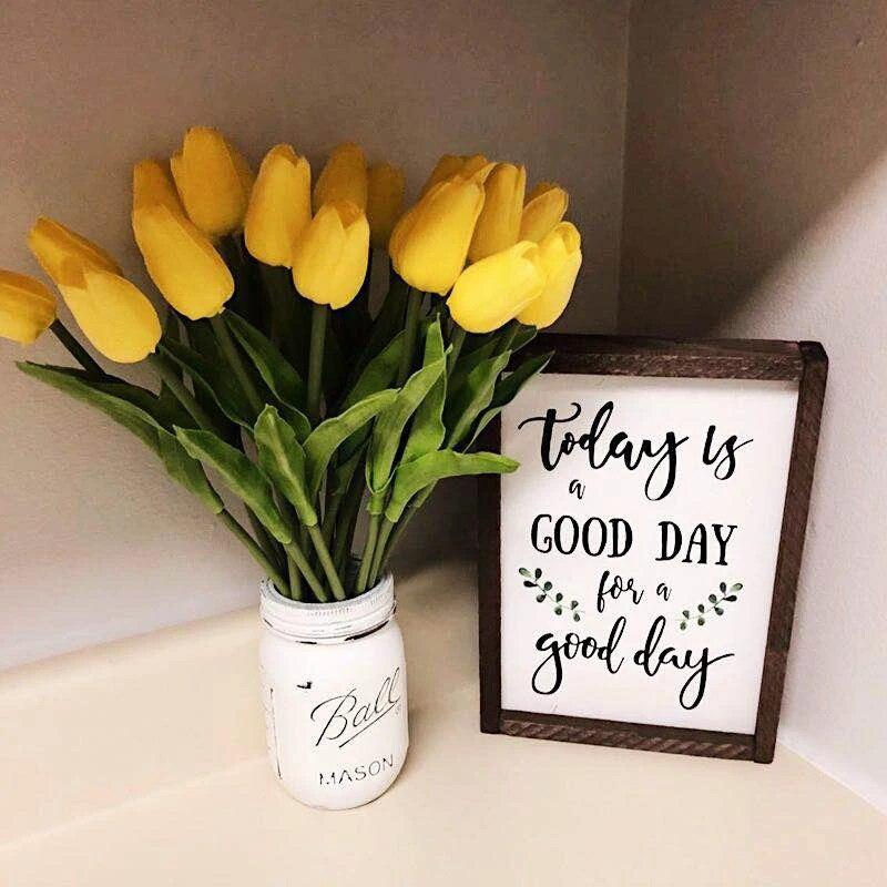 10 шт. тюльпаны цветы искусственный букет тюльпанов полиэтиленовая пена искусственный цветок для свадебного украшения подарки на день матери домашний садовый декор