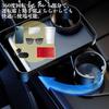 Автомобильный держатель для напитков Solvanta с удобным лотком для смартфона 23 см x x 19 см, Многофункциональный, Совместим с закусками, Нескользящий дизайн, Установка, Хранение, Черный,