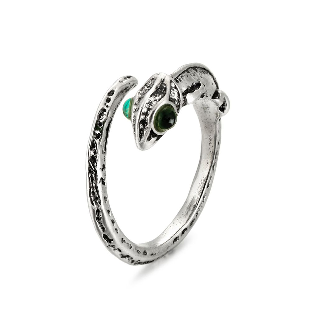 New Gifts Retro Lizard Personality Ring Chameleon Ring Jewelry