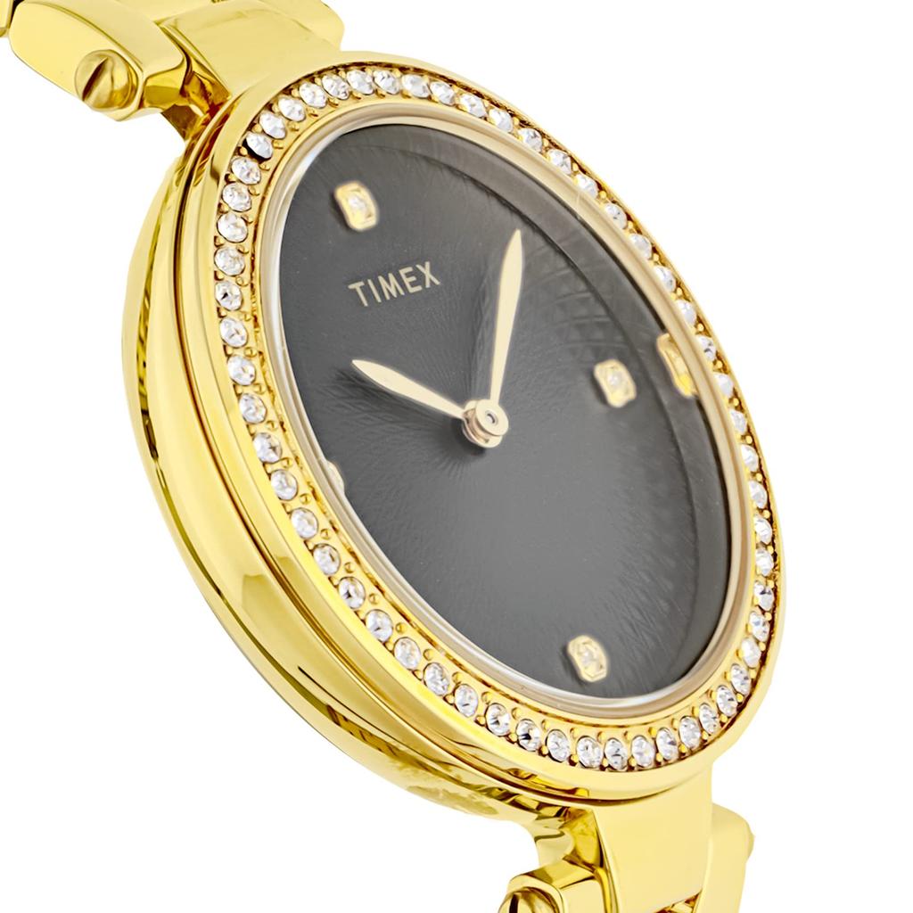 [TIMEX] Часы Timex с черным циферблатом TW2V24400 для женщин