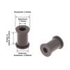 2Pcs Rubber Pinch Roller For S Walkman Wm-Fx Wm-Ex Wm-Gx Tape Recorder Cassette Deck
