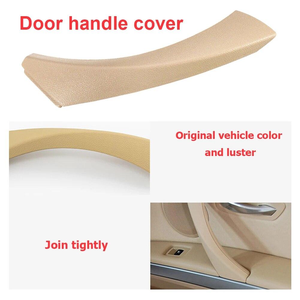 Interior Door Panel Pull Trim Cover Easy Installation Left Interior Door Handles for BMW E90 E91 316318/320/325/328/330/335