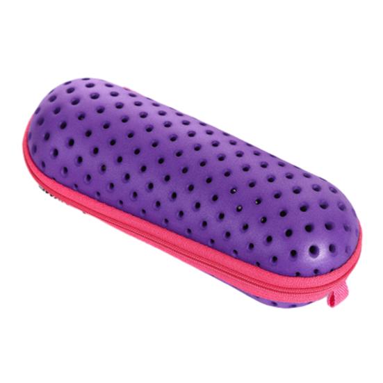 Swim Goggle Case with Zipper Closure Lightweight Protective Cases for Goggles Ventilated Design Glasses Box for Swimming Gear Storage