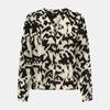Lenia Print Fluid Blouse V-neck Women ONLY