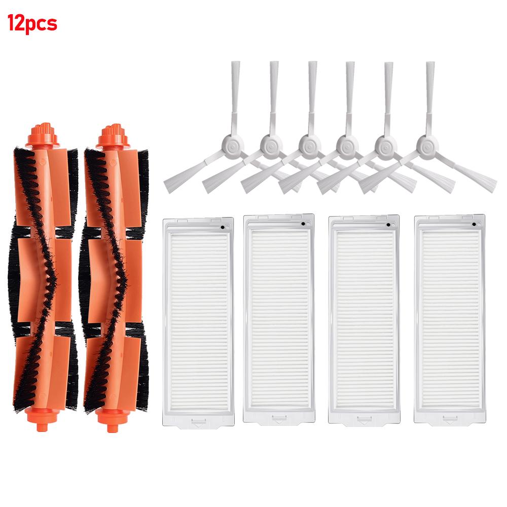 For Xiaomi Robot Vacuum S10, S12, T12, B106GL,3C,and Mop 2S Accessories Main Side Brush Mop Cloth Filters Vacuum Cleaner Parts