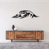 Stunning Sea Wave Metal Wall Art! Metal Wall Home Decor. Rust-free Decoration Piece. Hanging Wall Art for Living Room.