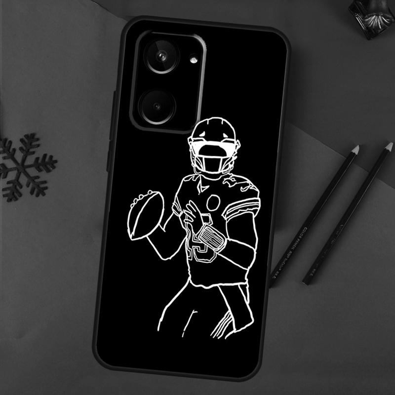 American football player sport Case For Realme 15 Pro GT7 GT6 C65 C67 C61 C53 C55 C51 C35 C63 C71 C75 11 12 13 14 Pro Plus