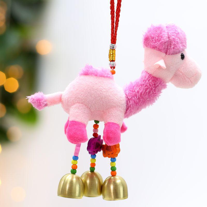 Милый брелок-подвеска в виде животного, помпон, верблюд, кукла верблюда Дуньхуан, сувенир для туристов из Синьцзяна и Ганьсу