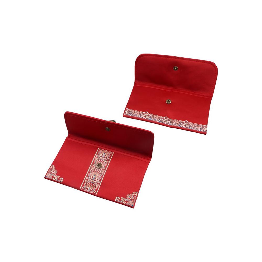 Multiple Patterns New Year's Blessing Bag Best Wishes Red Envelope Money Bags  Spring Festival