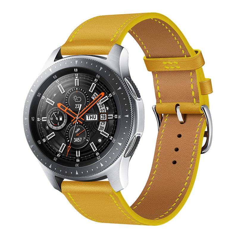 20mm 22mm Band For Samsung Galaxy Watch 6/4 Classic 5 pro/Active 2 44mm 40mm Sport Leather Bracelet Huawei GT 4-3-Pro-2-2e Strap