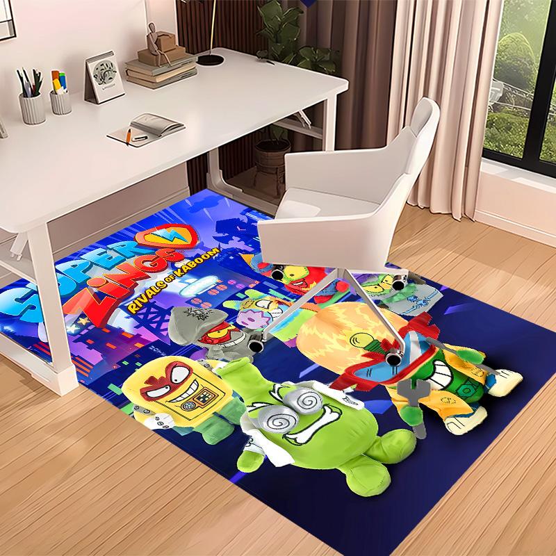 Superthings1 Printed Absorbent Washable Carpet, Non-Slip Bathroom Mats, Kitchen Rugs, Yoga Mat,Living Room Entrance, Camping Picnic Rugs