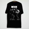 Винтажная футболка Kix Band On Music Tour, тяжелый хлопок, унисекс S-5XL BT024
