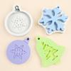 DIY Ароматизированная гипсовая подвеска-диффузор - Форма: Елка, Снежинка, Олень, Колокольчик