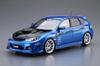 Aoshima Bunka Kyozai Серия "Тюнингованные автомобили" Subaru ings GRB Impreza WRX STI Пластиковая модель 1/24 №35 '07 (Машина)