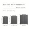 Silicone Water Filter Pad Drying Pad Countertop Mat Folding Dish Draining Mat  Cup