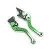 2 Pcs Alloy Motorcycle Brake Handle Motorbike Modification CNC Motorcycle Clutch Drum Brake Lever Handle Motorcycle