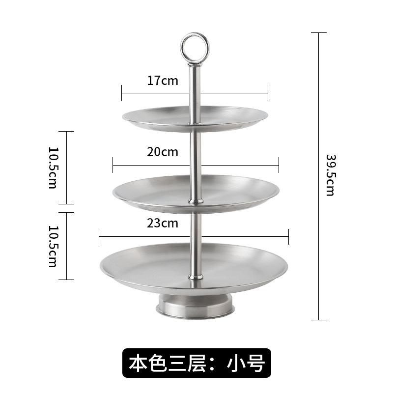 Двухъярусная фруктовая тарелка, двухъярусный поддон, кухонная утварь, настольный органайзер, конфетница, домашний поднос для гостиной и рабочего стола