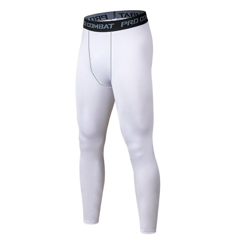 Men Base Layer Running Pants Tights Bottoming Gym Fitness Football Basketball Outdoor Training Sports Leggings