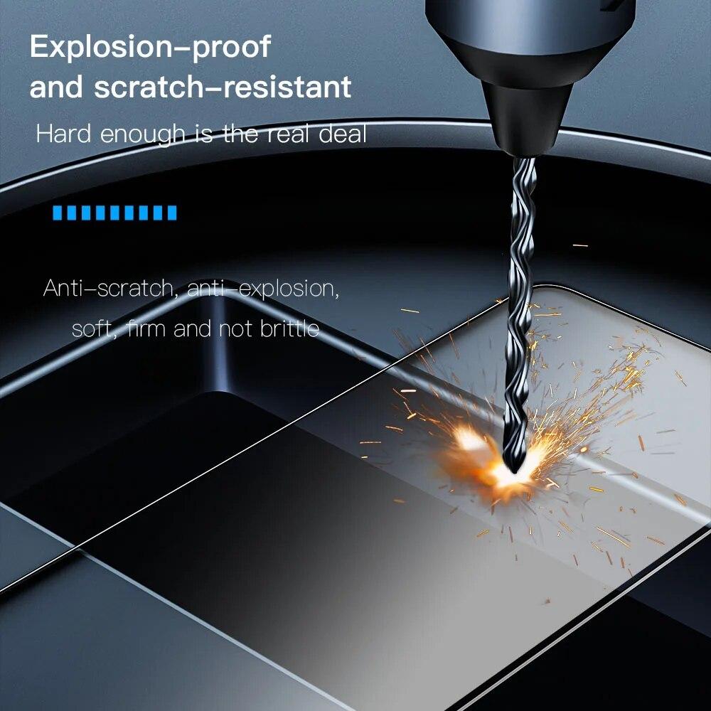 KEYSION Полное покрытие из закаленного стекла для Xiaomi POCO X6 X6 Pro 5G HD, защитная стеклянная пленка для экрана для POCO M6 Pro 4G M6 Pro 5G