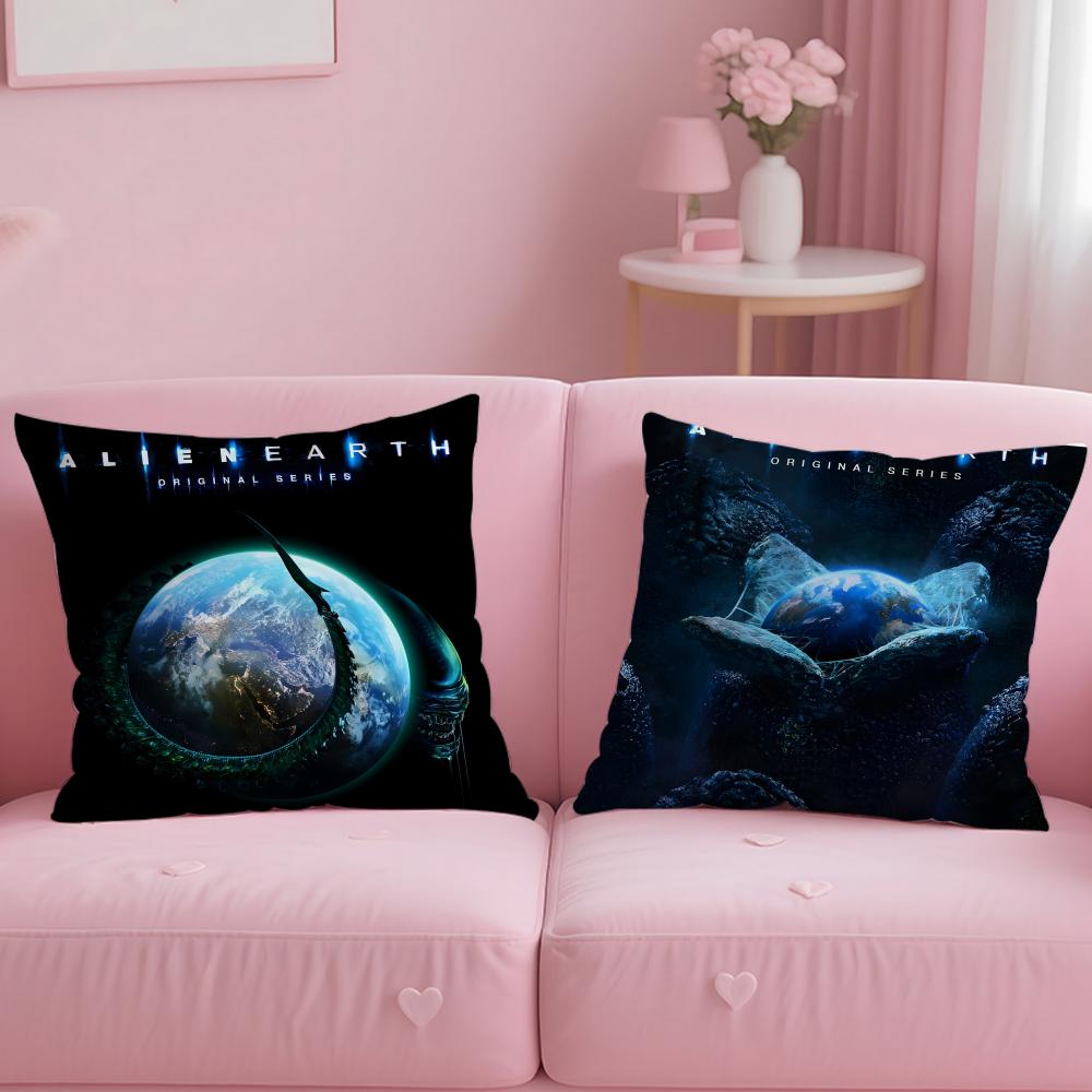 Popular Aalien Earthed Cushion Cover Comfortable Reversible Pillow Cover Ideal for Car Sofa Bedroom Beyond