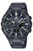 Casio WINDFLOW Bluetooth Солнечные Часы с Сапфировым Черным Кристаллом, ECB-2200YRC-1A3JF, Мужские,